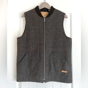 Powder River Outfitters Wool Zipper Vest
